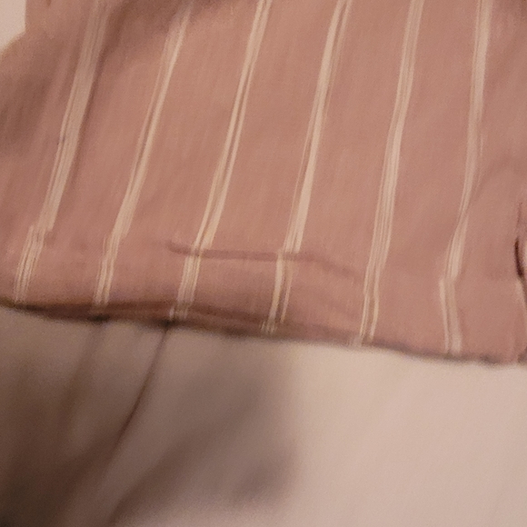 (4X) Beige Linen/Viscose capri pants - Picture 2 of 4